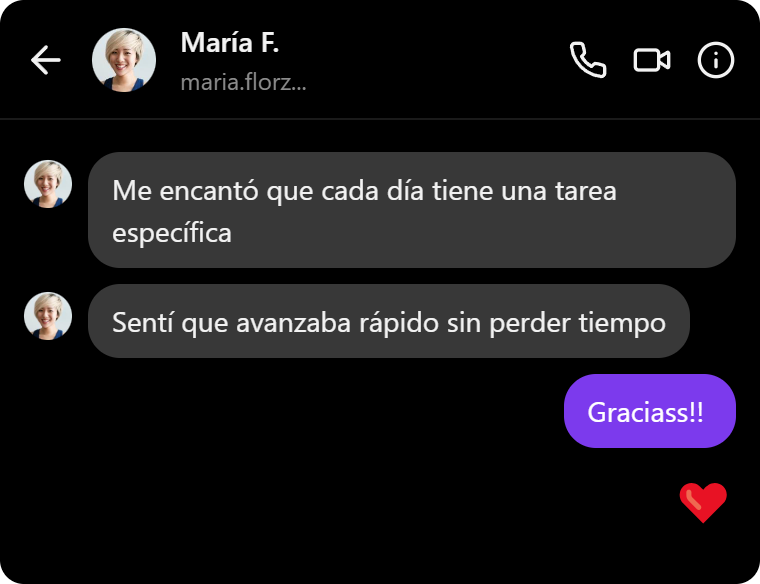 Testimonio María F.